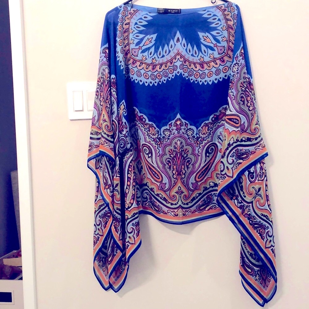 NEW ( 80% OFF ) Etro Milano Silk Tunic.